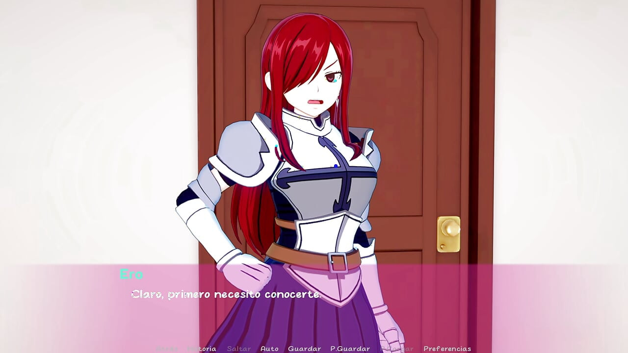 My Waifu Wants to Become a Pornstar - Casting Porn with Beautiful Erza
