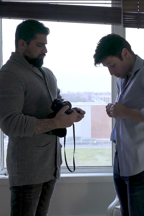 Photography Lessons Hung Drew Dixon & Ryan Bones, as the Stepdad Cashes in a Backpack Favor with a Bareback Ride