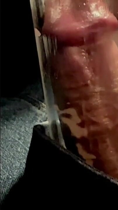 pump sucks veiny cock up and down in tube | Clip 1