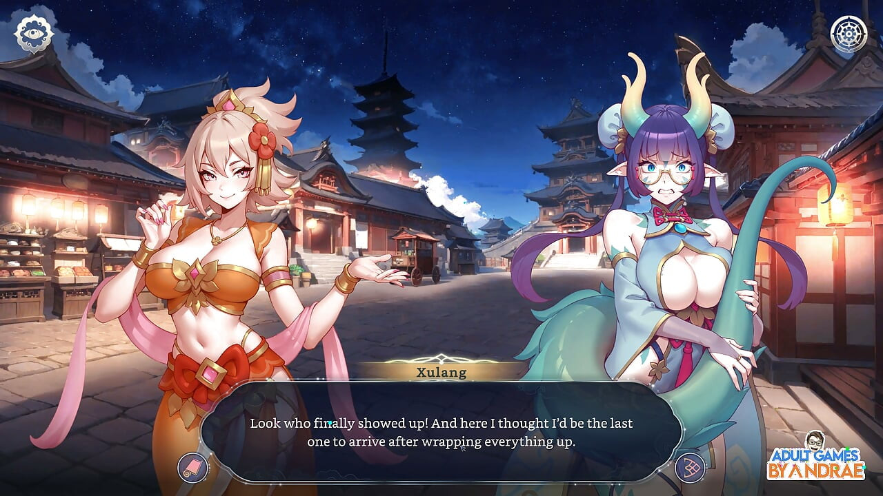 ハーレムファンタジー - ビキニテイルズ DLCゲームプレイパート1:シュランのカウガールセックスシーン