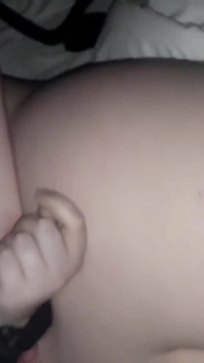 Young English BBW my hands tied getting a good spanking