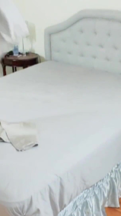 ASMR - Changing Bedding Elaina St James | Clip 1