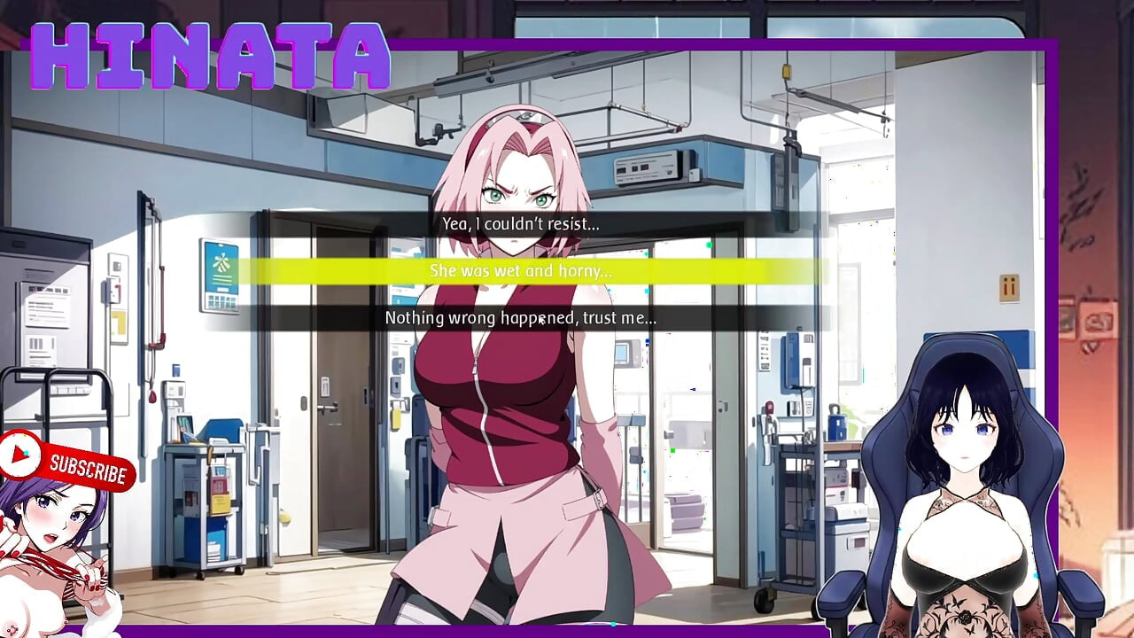 HINATA and SAKURA, chatting quietly. Shinobi Secrets EP 11