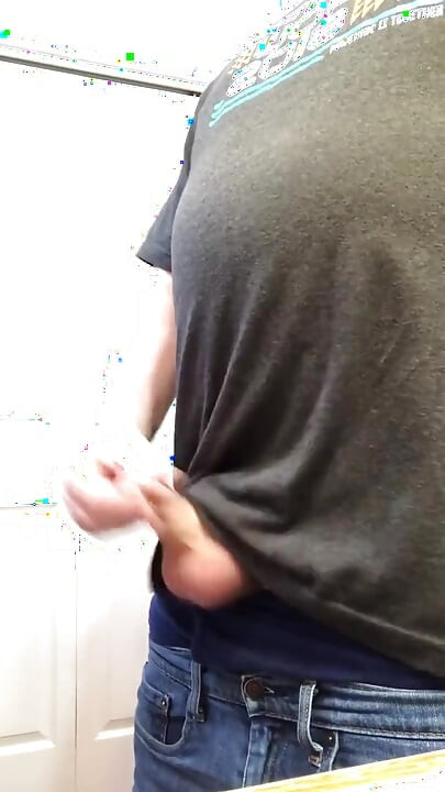 Jerk with the bearded gay Stepdaddy and eat your cum with him