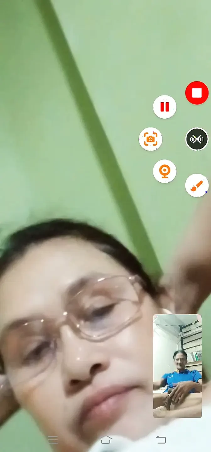 Tonight We Do Live Making by Video Call.she Seduce Me so Much