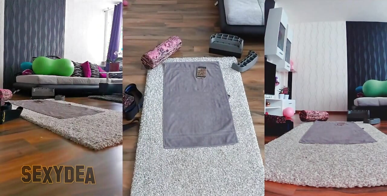 Dive Into Pure Sensuality: Triple Cam View of My Naked Workout!