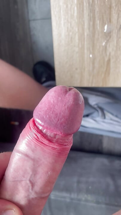 Jerked off on my table