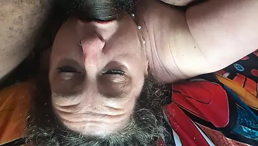 BBW devote schlampe grobes gesicht von BBC gefickt