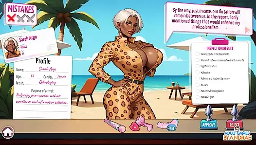 Ep7: Futa Zone: Lewd Control - Sarah Argo Spotlight in Day 7 Gameplay