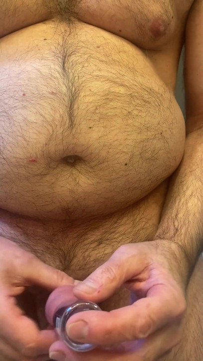 Must-see moment from "Sounding with a little bottle inside my peehole"