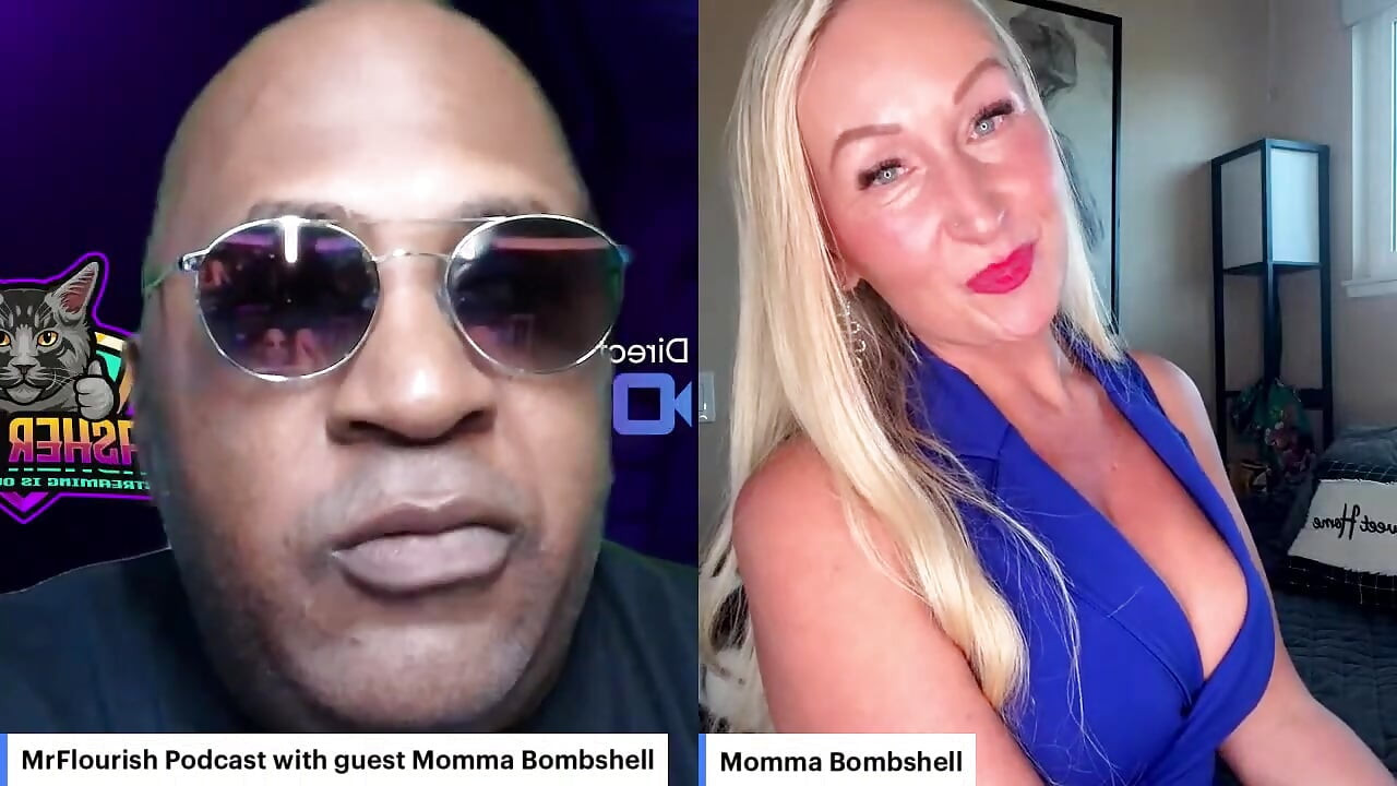 Mrflourish Podcast an Evening Affair with Guest Momma Bombshell