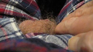 Short vid of my own tiny soft uncut willy
