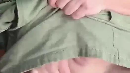 Public pussy fingering orgasm