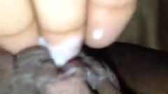 super wet creampie pussy girl finger her self until she cum