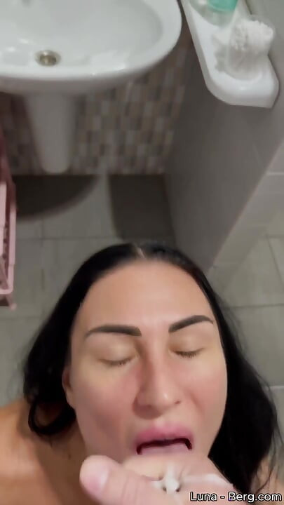 Good Morning, Neighbor! Busty Slut Is Always Ready to Take Your Cock and Facial as a Gift