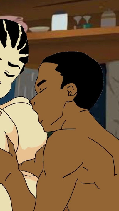 Spectacular moment from "Fucking the new African Housemaid When i travelled home to Africa"
