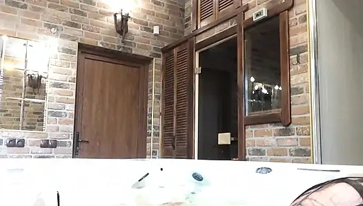 Nude in Public Sauna