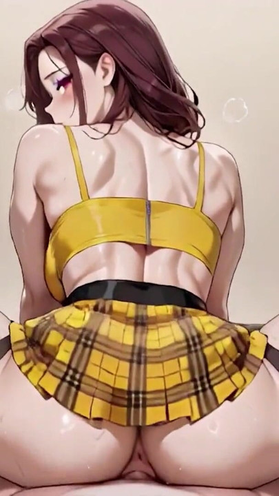 Liderlig gul-top waifu tigger om hotelmund creampie, hun ikke kan modstå | Klip 3
