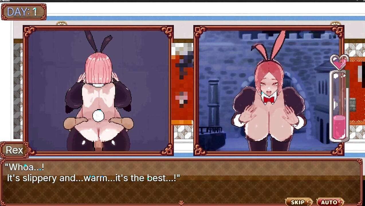 Chroniques de plaisir avec des filles monstrueuses - lapin fille jackpot