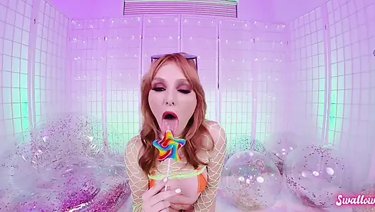Hairy Redhead Lacy Lennon Facefuck POV