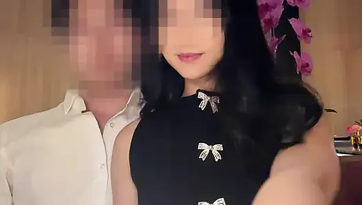 Seks makan malam pasangan asli dengan seks pov