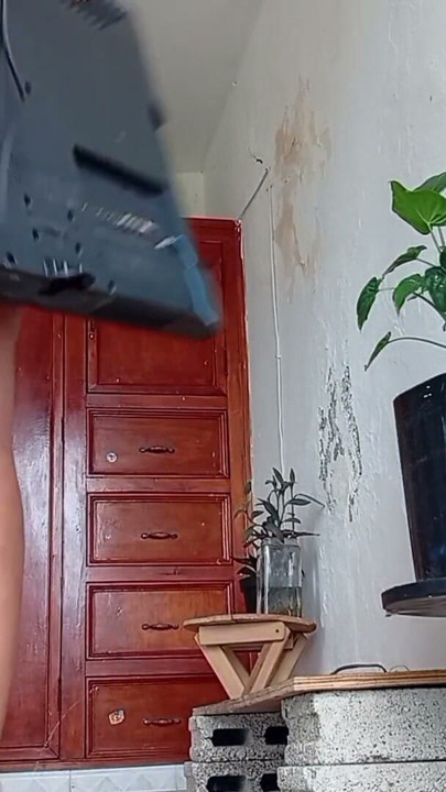 Mother-in-law told me that she cleaned the room in a thong | Clip 1