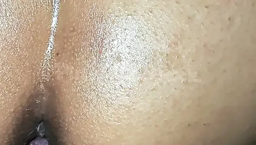 POV-fick nahaufnahme doggystyle Ölmassage