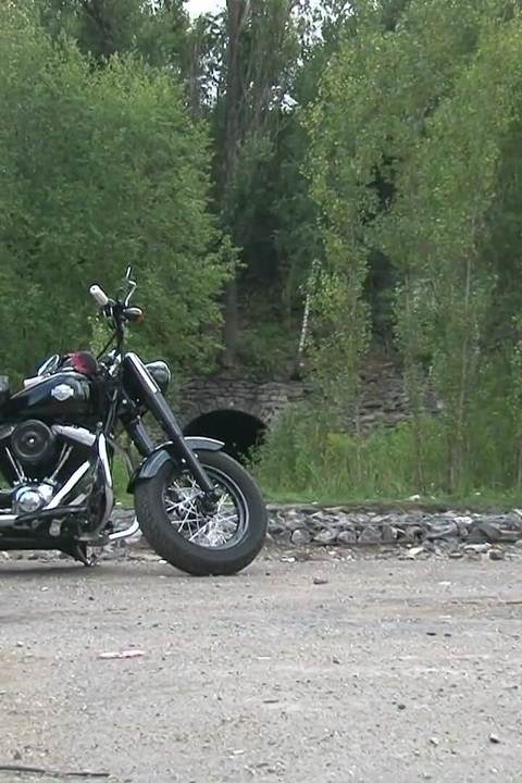 Sesión de fotos de nena con clase en el chopper