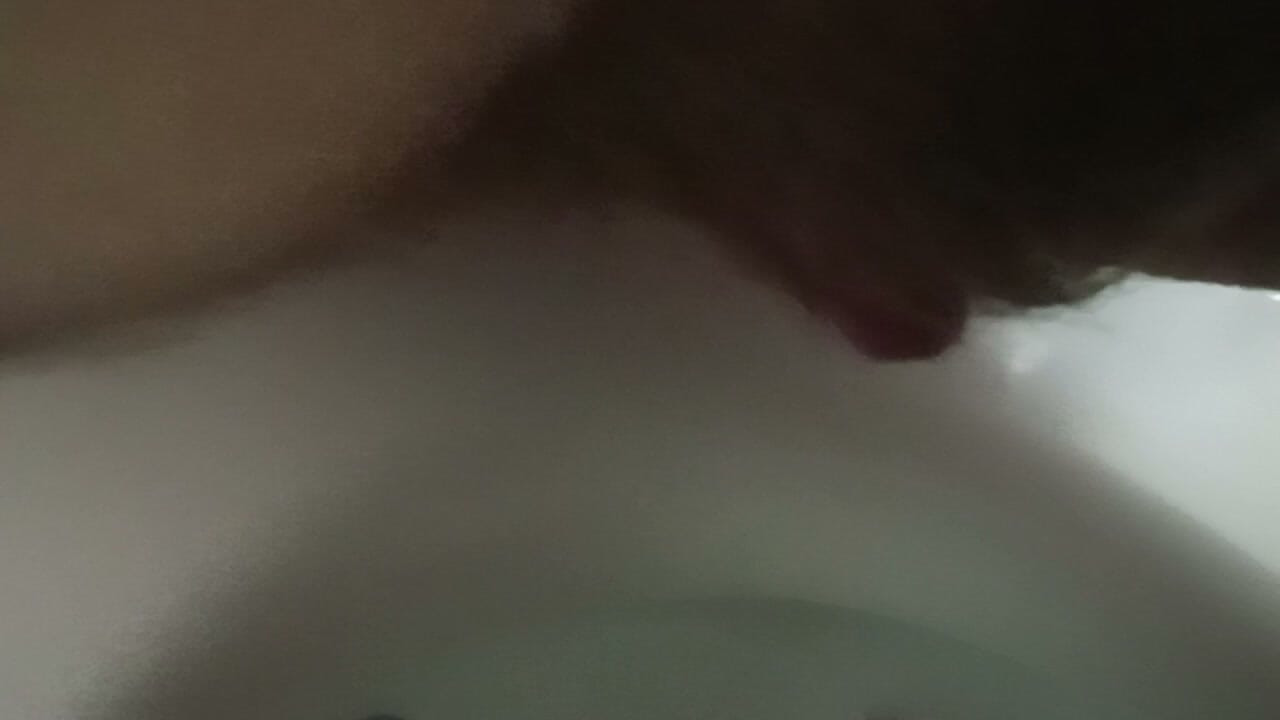 As I pee