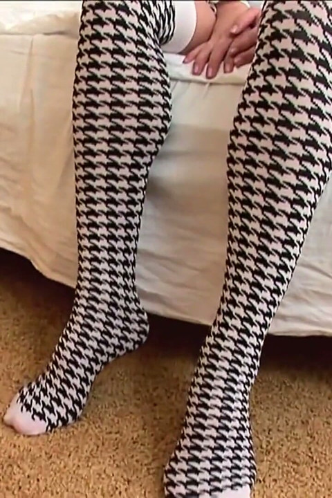 Chelsea Gets Fucked in Class in Knee High Socks