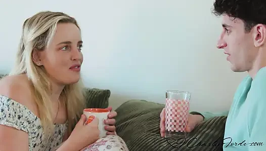 Lusty Charlie Forde Found Thick Cock To Satisfy Her Hungry Pussy