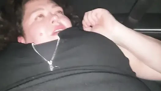 YoungEnglishBBW BBC Fickt arsch, während sie meine muschi fingert, reverse cowgirl anal abspritzen
