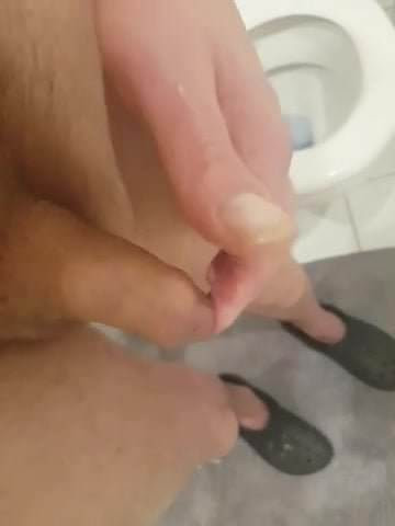 prostate milking - flacid cock