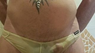 Pissing....piss in my thong