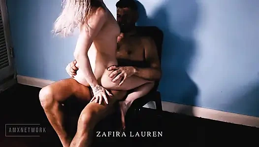Порнозвезда Zafira Lauren, видео кастинга в LiveStream