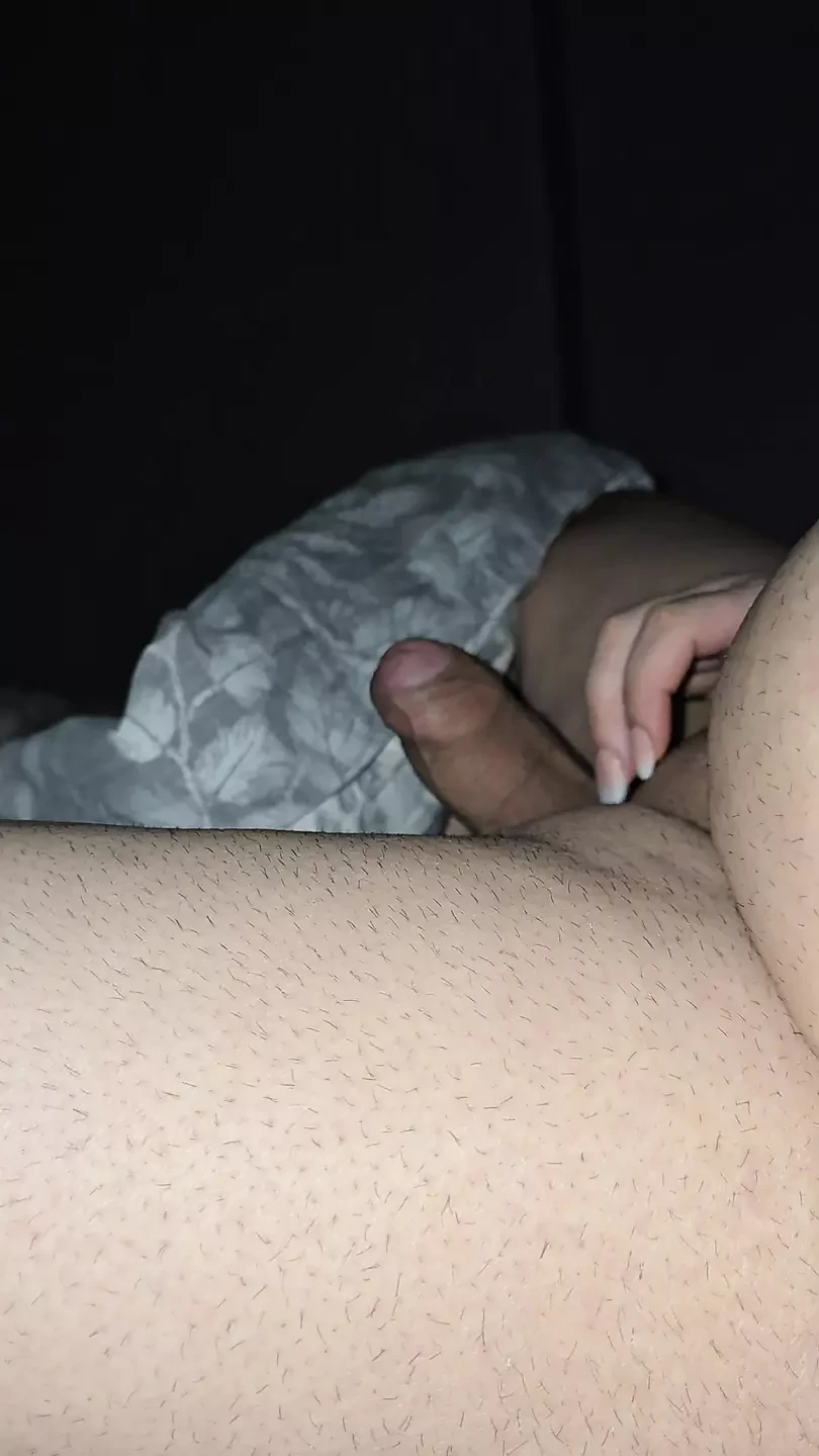 Step mom handjob step son dick without shame in bed