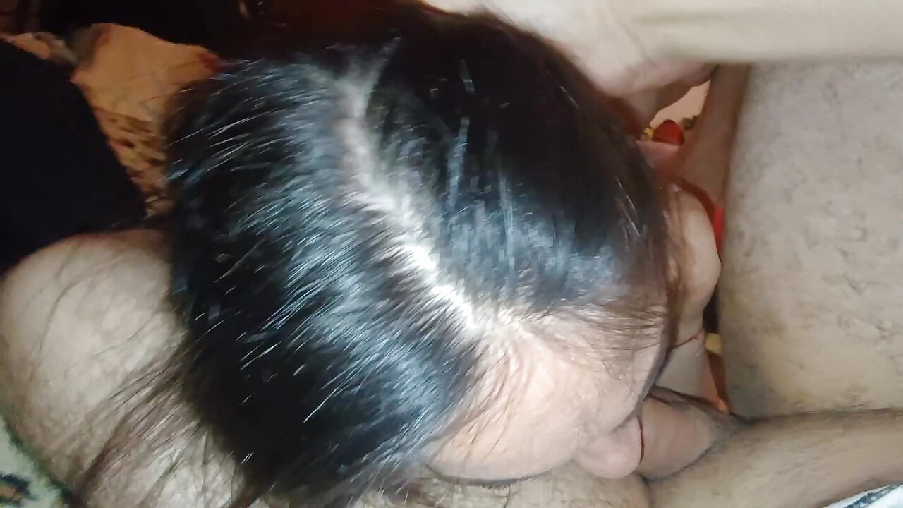 I joke with stepdad and give me a blowjob all day