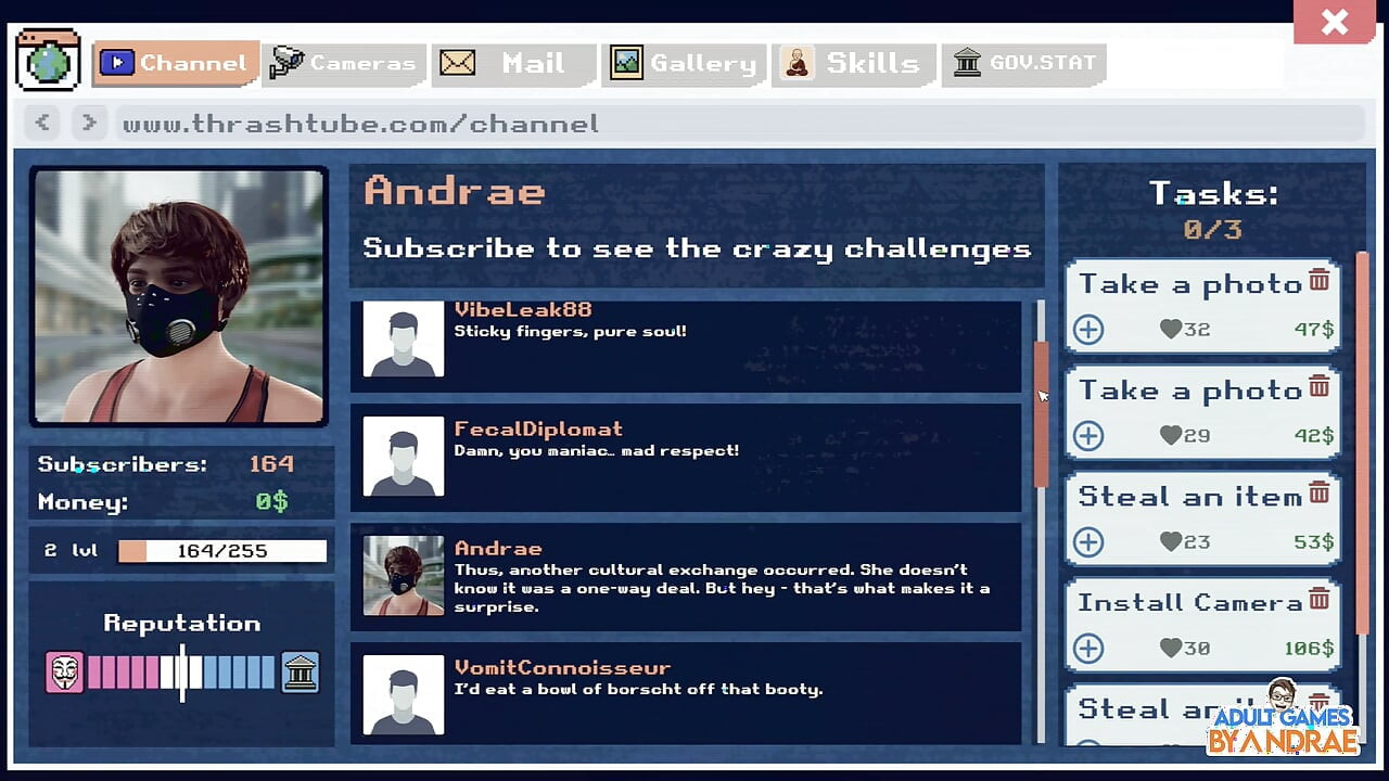 EP2: Chloe koodte hue jaik kar rahi hai - mera seksi parosi 2 (gemaple)