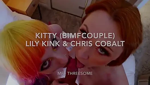 MFF Threesome with Lily Kink & Chris Cobalt