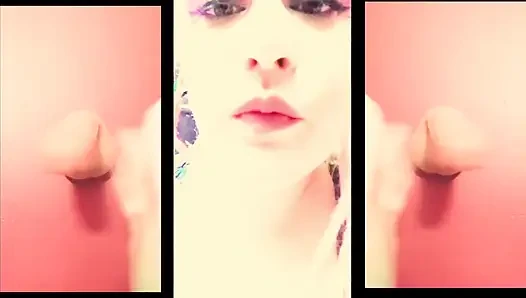 Your Girlfriend Caught You Looking at Porn so She Spits on You and Slaps Your Bonner Down No Talking