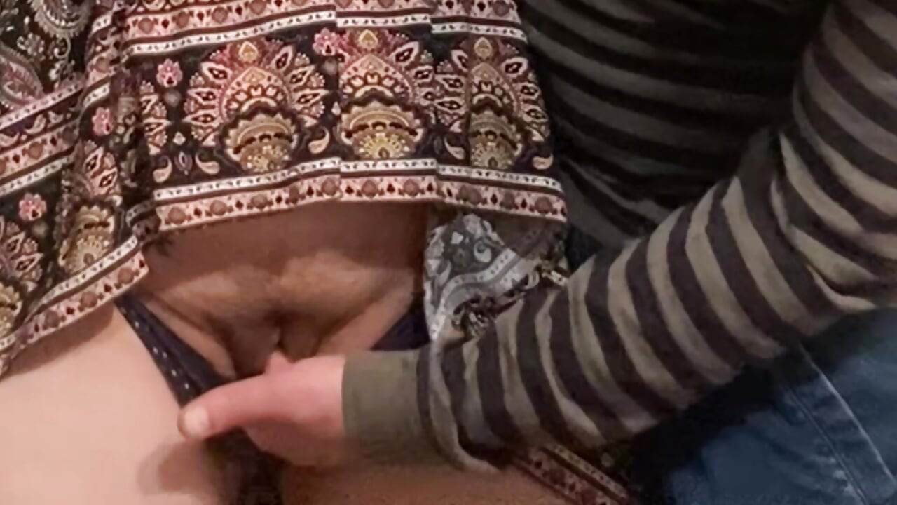 Stepbrother's Sexual Fantasy - Fingering Pussy