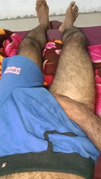 Young boy going to masturbate