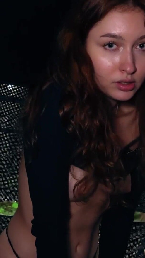 VIP4K. A Young Red-Haired Beauty Cheats on Her Boyfriend In front of Him | Clip 1