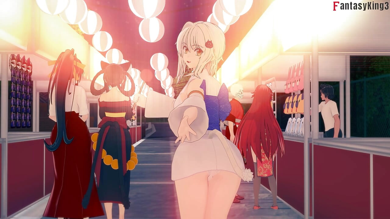 Koneko kimono grote zwarte lul seks - dxd ntr waanzin-serie