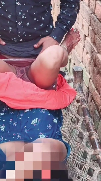 Key moment from "Indian slut outdoor in gets pussy fuck by young boyfriend"