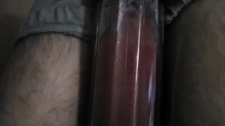 Pompaggio del cazzo - riempiendo il tubo