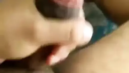 cuck hubby cums watching his wife riding cock