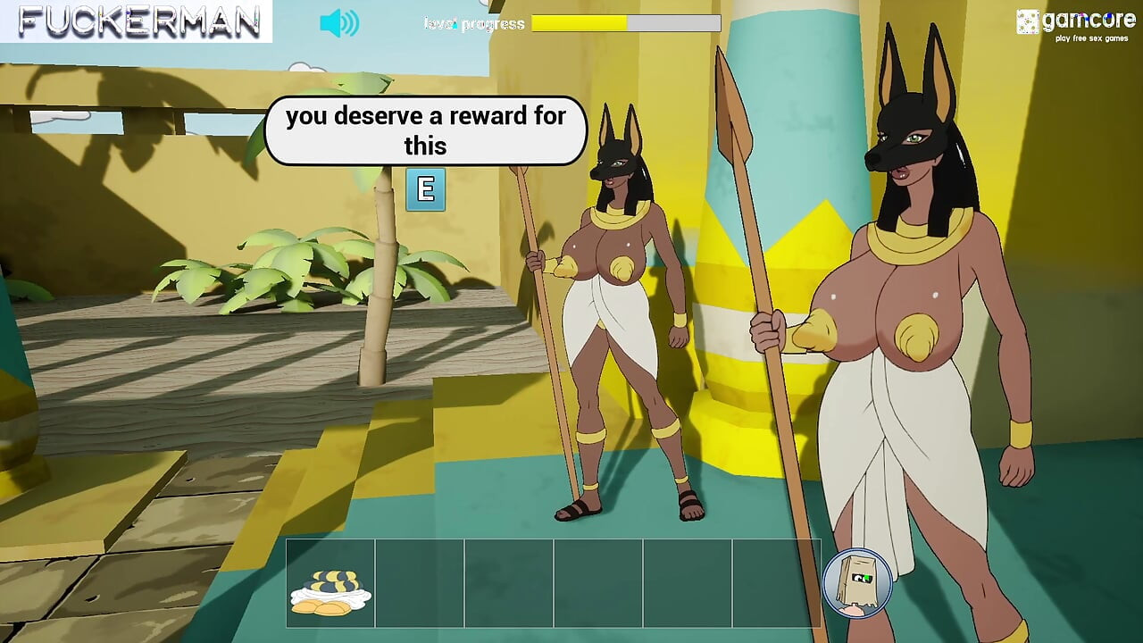 Complete Gameplay - Fuckerman, Boobs Of Egypt 0.1