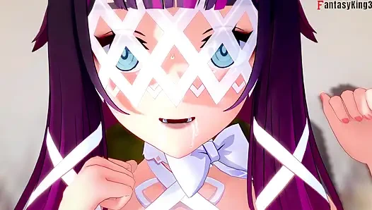 Минет Columbina - Genshin Impact