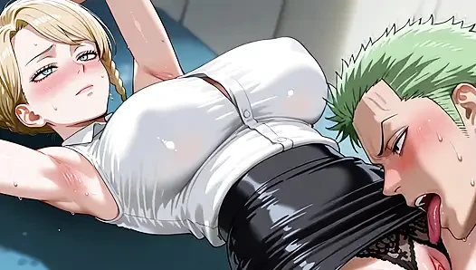 Zoro (OP) x Charlotte (BC)